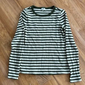 Aerie Stripped Henley Size Medium